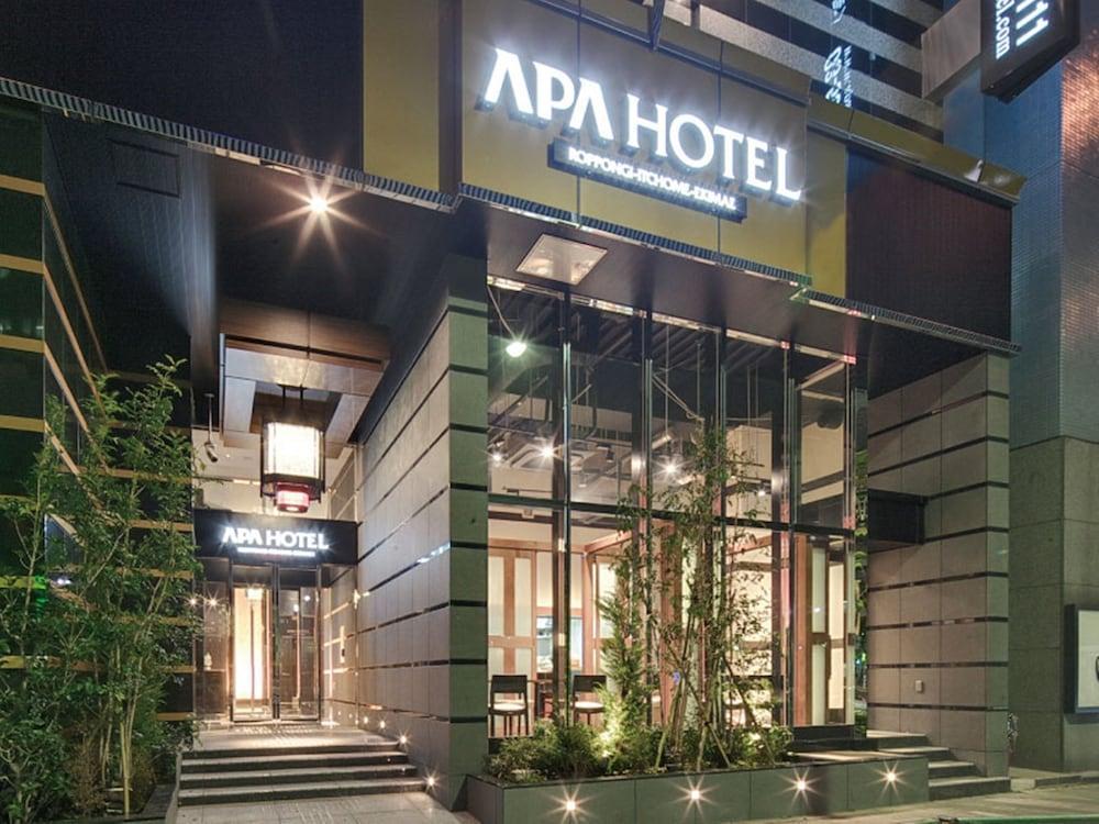 Apa Hotel Roppongi Ekimae Tokio Buitenkant foto